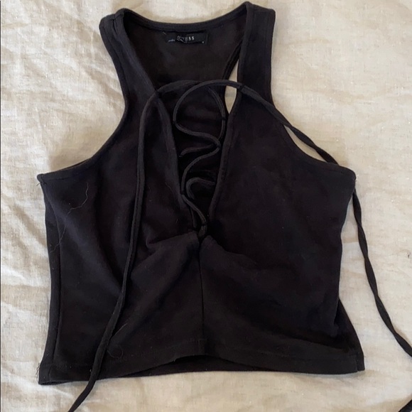 Guess lace up crop - Picture 1 of 2